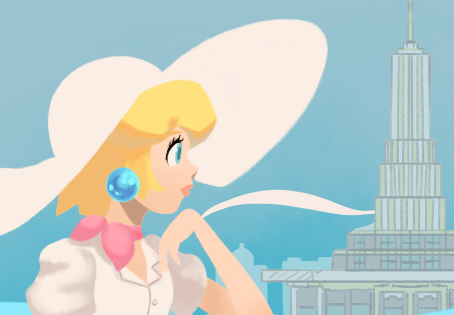 profile of Princess Peach